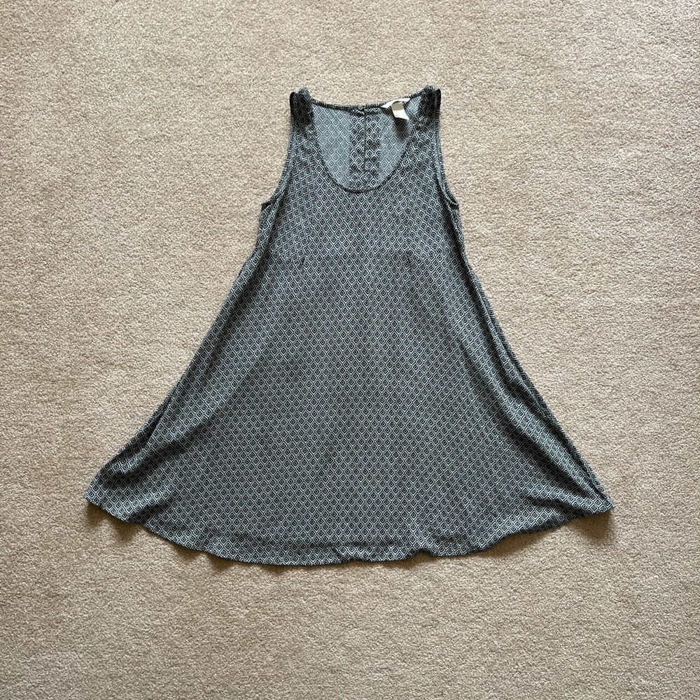 Blue Breezy Summer Dress, Flowy and Super Flattering